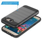 Wholesale Samsung Galaxy J5 Prime, G570, On5 (2016) Armor Hybrid Case (Black)